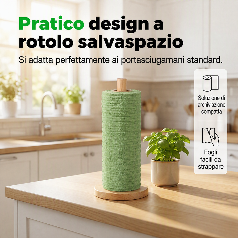 🧽50% OFF💚 Tear, Wipe & Done – Disposable, odor-free & hygienic – No more smelly sponges – quick & clean ✨