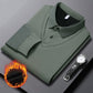 🍂Early Autumn Hot Sale 59% OFF🍁Men's Lapel Faux Two-Piece Knitted Shirt