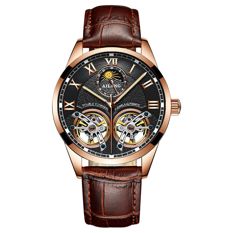 ⌚Mechanical Elegance⚙️ Men's Self-Winding Mechanical Watch - Exudes Gentleman's Charm✨