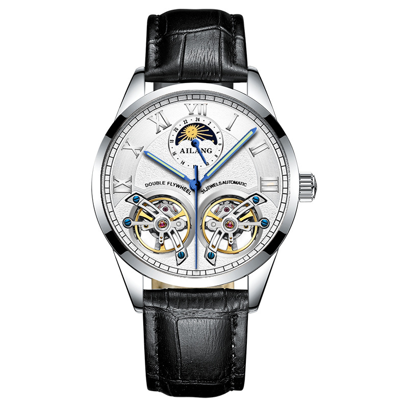 ⌚Mechanical Elegance⚙️ Men's Self-Winding Mechanical Watch - Exudes Gentleman's Charm✨