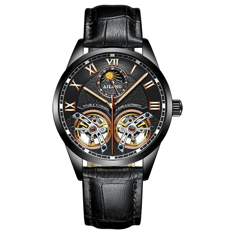 ⌚Mechanical Elegance⚙️ Men's Self-Winding Mechanical Watch - Exudes Gentleman's Charm✨