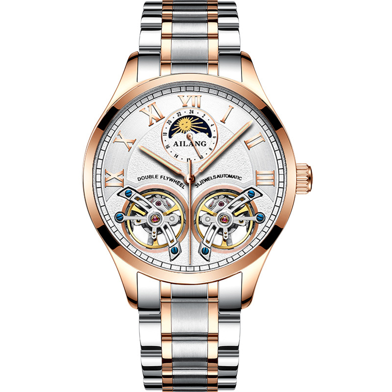 ⌚Mechanical Elegance⚙️ Men's Self-Winding Mechanical Watch - Exudes Gentleman's Charm✨
