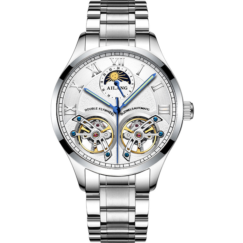 ⌚Mechanical Elegance⚙️ Men's Self-Winding Mechanical Watch - Exudes Gentleman's Charm✨
