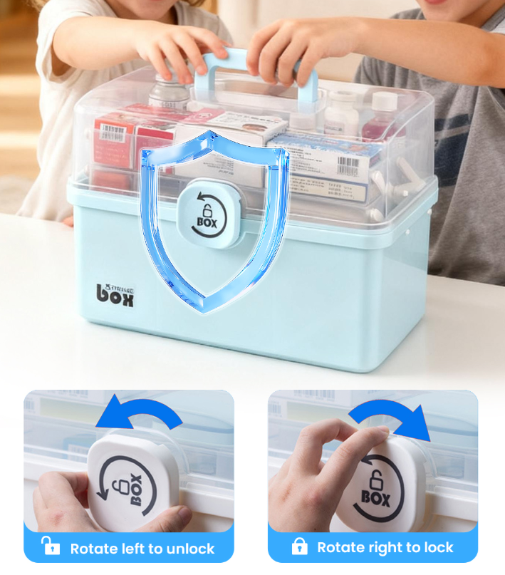 🔥 LAST DAY PROMOTION - 50%OFF 🔥Household Multi-Tier Large Capacity Medicine Box