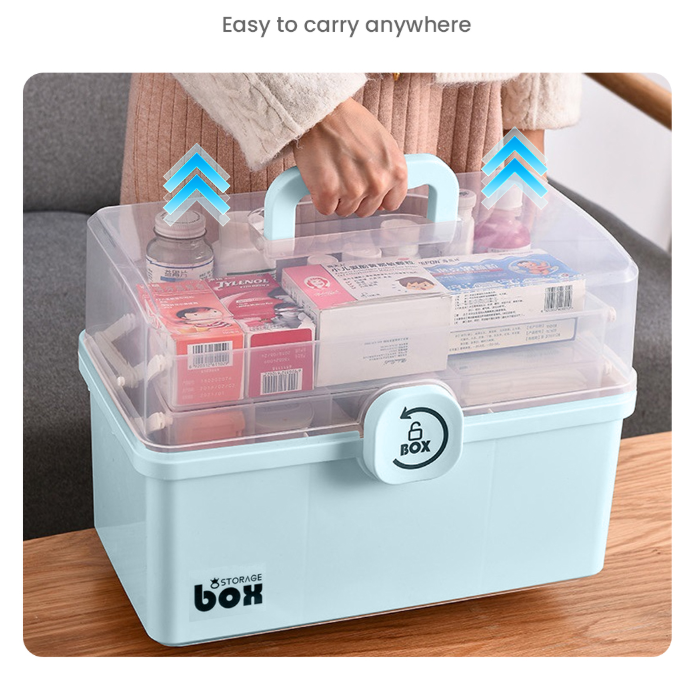 🔥 LAST DAY PROMOTION - 50%OFF 🔥Household Multi-Tier Large Capacity Medicine Box