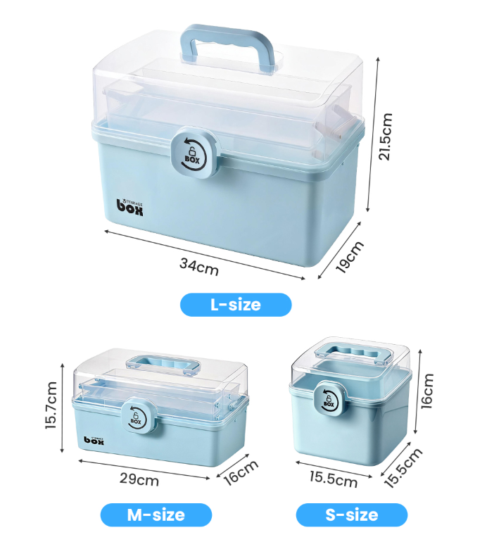 🔥 LAST DAY PROMOTION - 50%OFF 🔥Household Multi-Tier Large Capacity Medicine Box