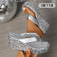 🎉2025 New Arrive - 51% OFF👠Women's Thick-Soled Sequined Flip-Flops