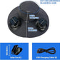 Summer Cooling Fan Hat – Football Viewing USB Rechargeable Bucket Cap with Built-in Air Circulation Fan, Sun Protection for Hiking, Fishing, Camping, Beach, Travel & Outdoor Adventures