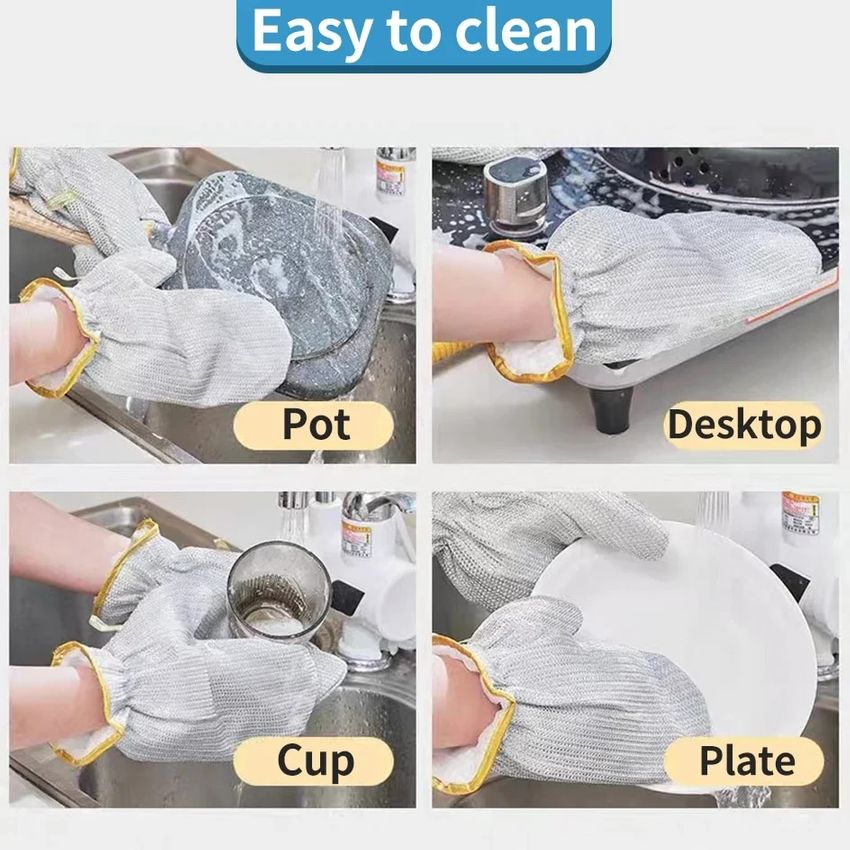 ✨Multi-Purpose Wire Gloves For Cleaning