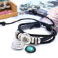 🎁Great Gift🌌Luminous 12 Constellations Bead Leather Woven Bracelet
