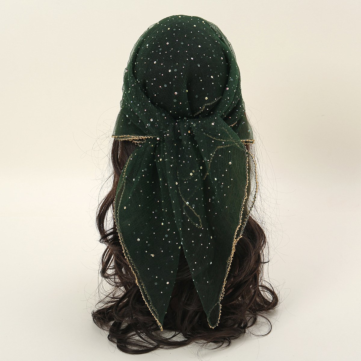 🔥2025 HOT SALE 50% OFF🔥 Women's Glitter Decor Head Scarf