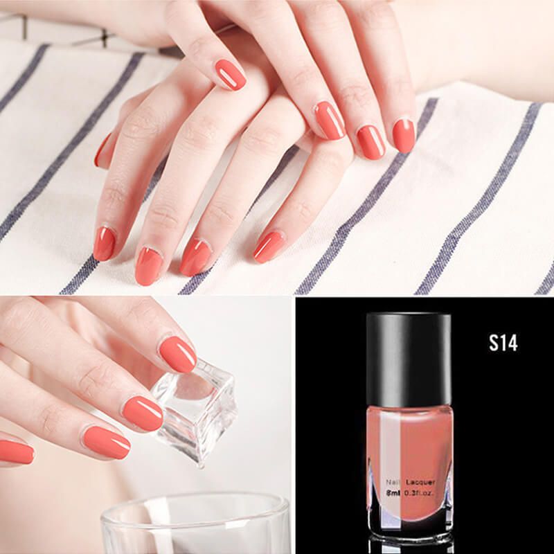 💅 "No-Bake Quick-Dry Water-Based Nail Polish" 🎨, keep your fingertips perfect all the time! 💅