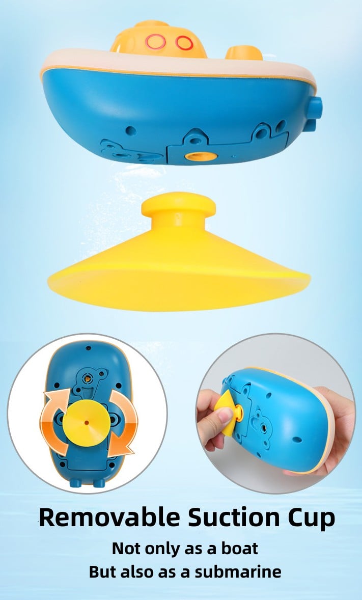 🔥Hot Sale✨Electric Duck Boat Shower Baby Bath Toys - Free Shipping&COD