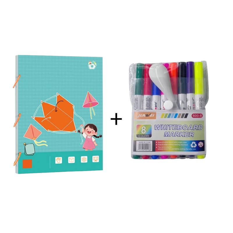 👶✨Pull String 3D Geometry Learning Book