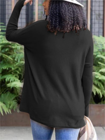 💥HOT SALE 50% OFF💥LONG SLEEVE THUMBHOLE SWEATER POCKET TUNIC💥