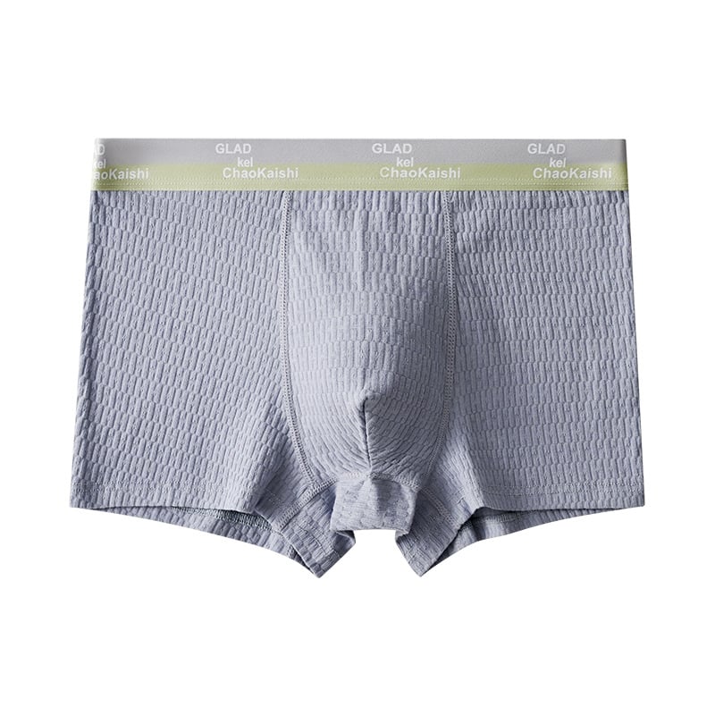 🎉Bubble Cotton Men's Boxer Briefs Antibacterial Breathable Sweat Absorbent🎉