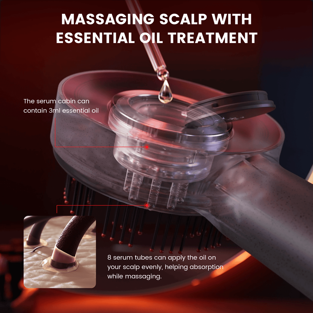 🎀Hot Sale 50% OFF 🎁Women's Gifts S3 Scalp Massaging Brush😍