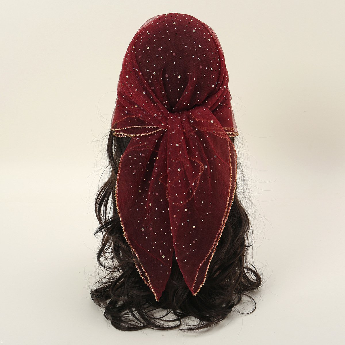 🔥2025 HOT SALE 50% OFF🔥 Women's Glitter Decor Head Scarf