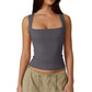🎀Buy 1 Get 1 Free🎀Women’s Square Neck Sleeveless Tank Top – Soft, Stretchy & Chic