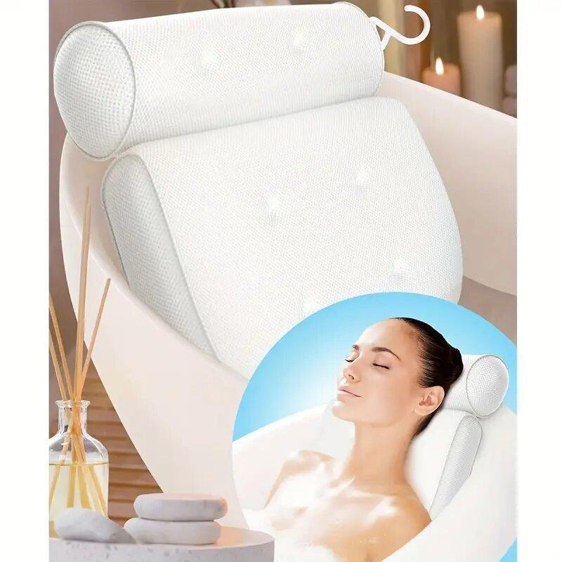 Bath Pillow with Suction Cup