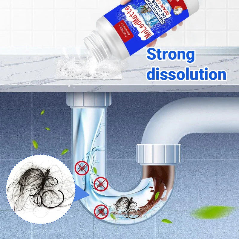 🌊HOT SALE Buy 3 Free 2🔥Powerful Pipe Dredging Agent - Unblock Drains Fast!