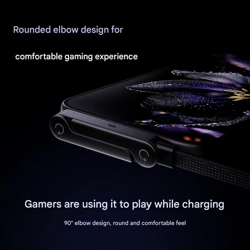 ⚡️240w super fast charging📱Invisible Holder Charger Cable with Stand