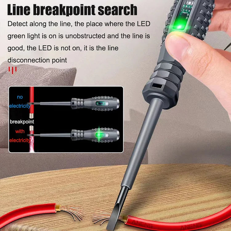 🔥🪛2-in-1  High Torque Strong Magnetic Screwdriver Electricity Detector