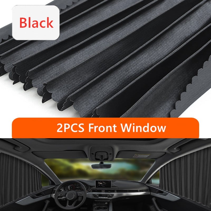 🚗🛡️Magnetic Track Universal Car Side Window Privacy Sunshade Curtain🛡️ Easy Install, Privacy Protection, Essential for Summer Drives!
