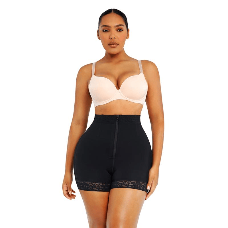 ✨HOT SALE 49% OFF💞Lace Steel Boned Butt Enhancer Shorts Shapewear