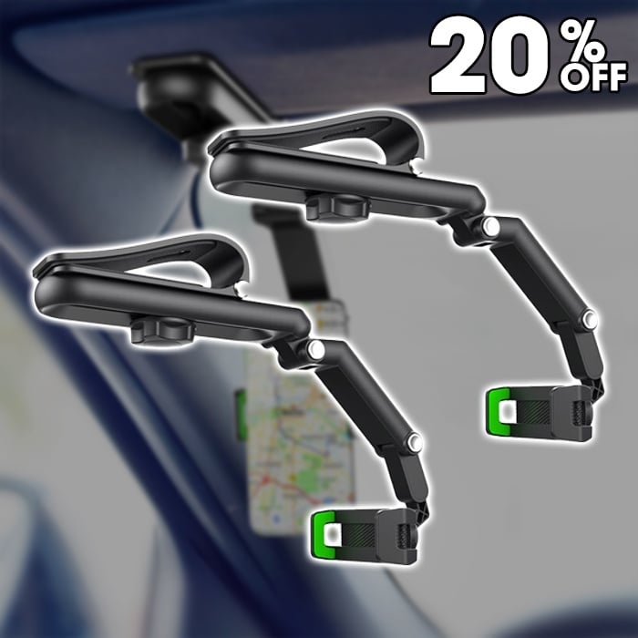 🔥2025 Hot Sale🔥 Rotatable and Retractable Car Phone Holder