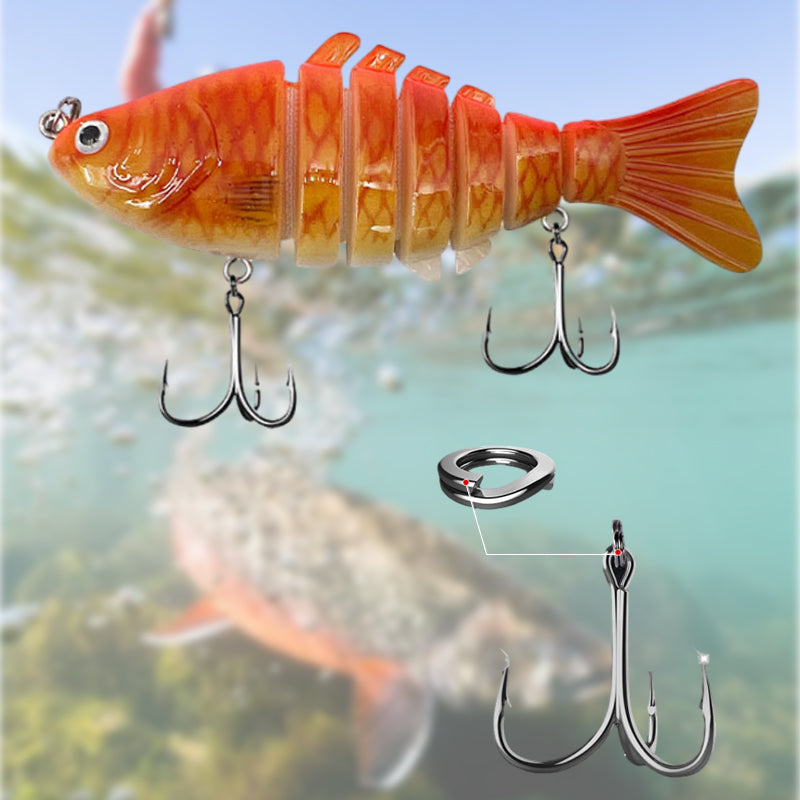🎣Limited Sale 50% OFF⏰Lifelike Multi-Jointed Sinking Fishing Lure