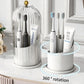 ⏳ Time-Limited Special ⏰🪥 Sliding Lid Toothbrush Organiser – 360° Spin, Dustproof & Space-Smart ✨