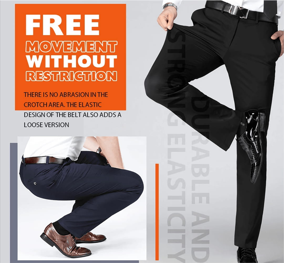 🎁Hot Sale 50% OFF⏳Men's High Stretch Classic Pants