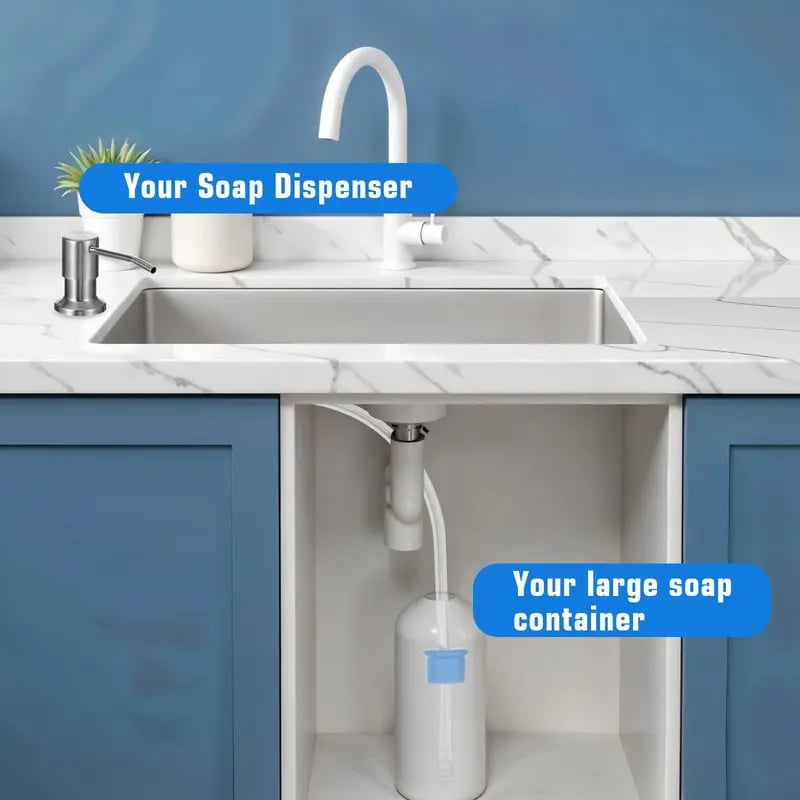 🔥2026 Hot Sale 49% OFF🔥Dish Soap Dispenser for Kitchen Sink