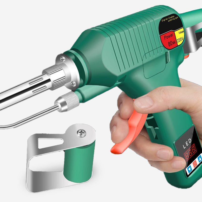 High Power Digital Display Manual Automatic Tin Wire Feeding Electric Soldering Iron