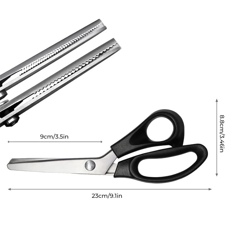 ✂️ 50% OFF! ✨ DIY Serrated Sewing Scissors – Precise and Easy to Use 🌟