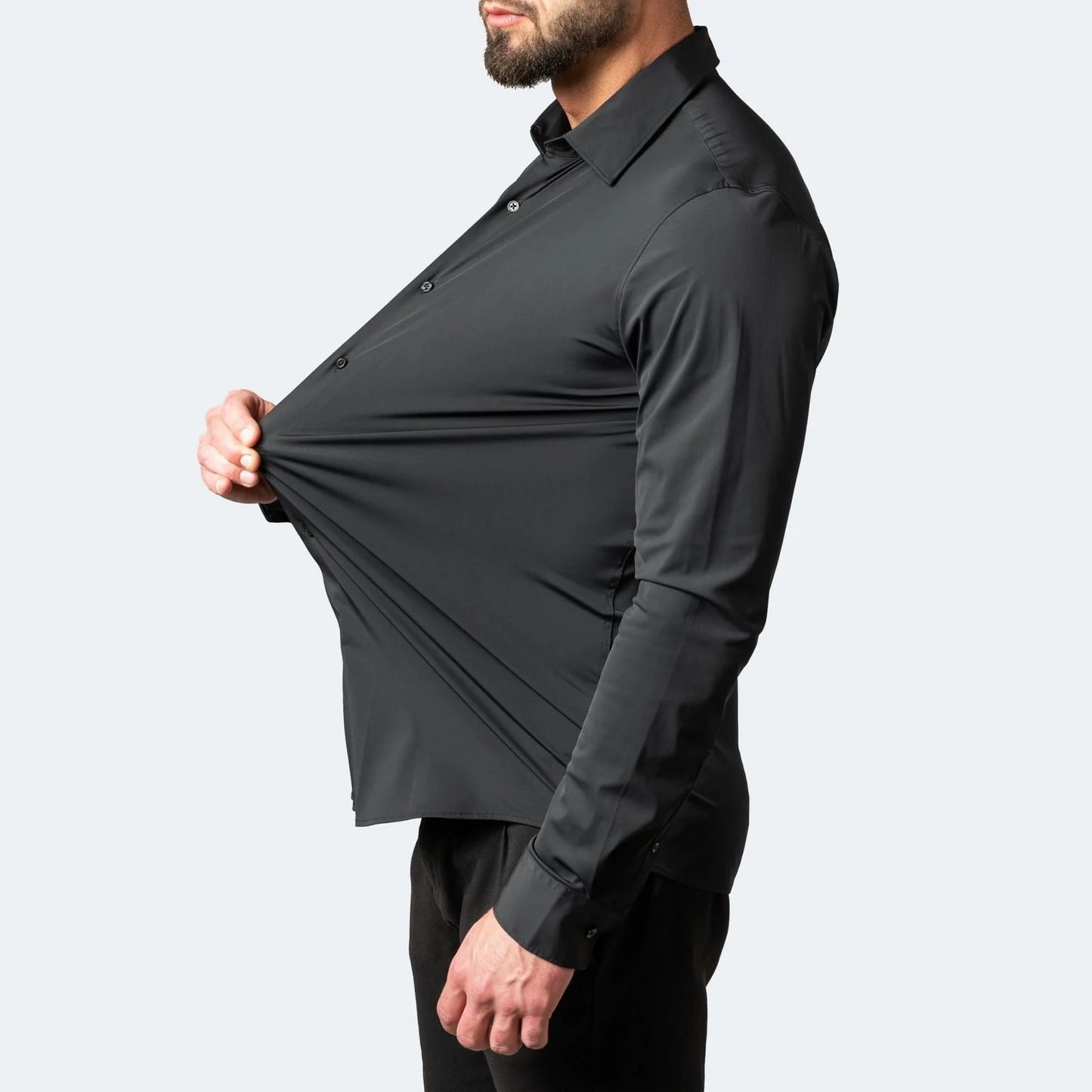 🔥Summer Special🔥Men's Stretch Short Sleeve Dress Shirt