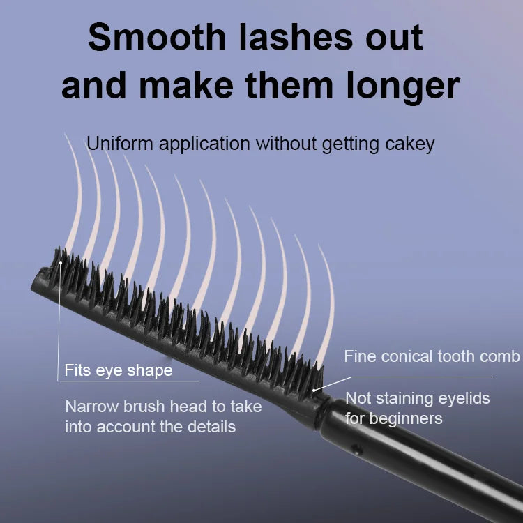 🎁Buy 1 Get 1 Free⏳[Waterproof and Non-Smudging] Lengthening and curling long-lasting mascara