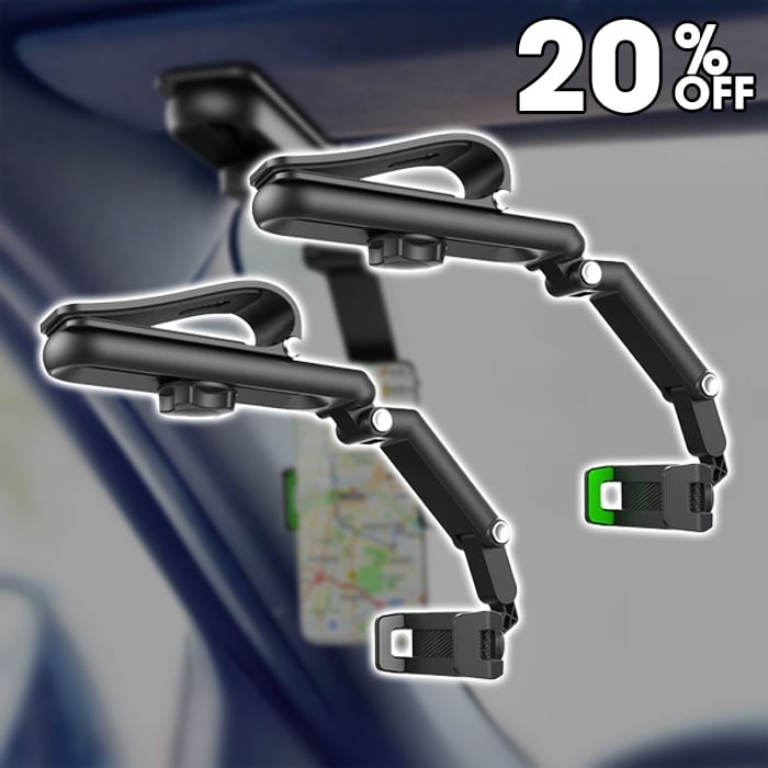 🔥2025 Hot Sale🔥 Rotatable and Retractable Car Phone Holder