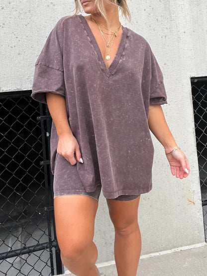 🎉New Product Launch💐– Women's Summer Washed Set（40%OFF🔥）