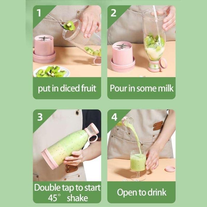 🔥Meet Mother's Day Hot Sale 50%✨Portable blender for fresh juice