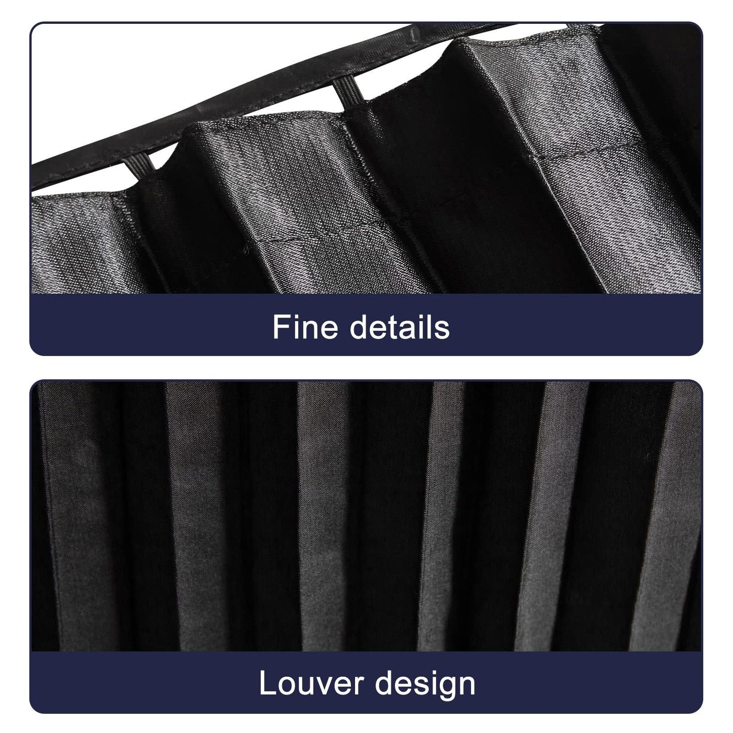🚗🛡️Magnetic Track Universal Car Side Window Privacy Sunshade Curtain🛡️ Easy Install, Privacy Protection, Essential for Summer Drives!