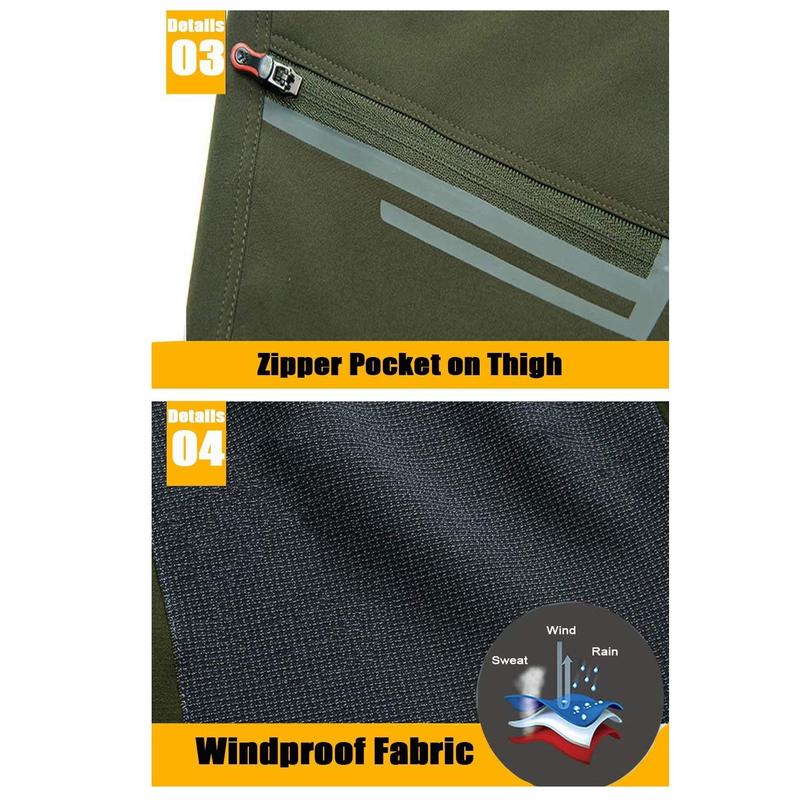 🔥New Year Sale - 50% off🔥Men's Winter Pants Fleece Lined Ski Snow Pants