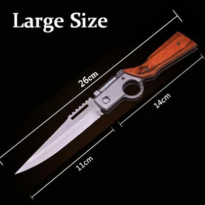 🎅Christmas Sale🎁Outdoor Stainless Steel Portable Floding Knife