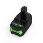8000MAh Replacement Ryobi 18V Batteries with Indicator Light