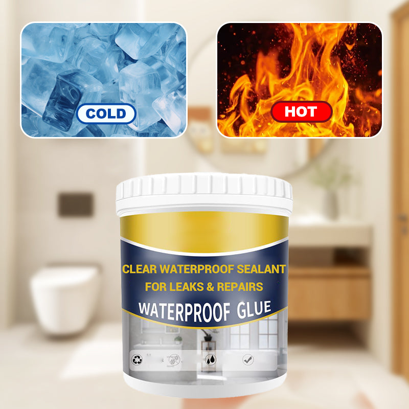 🌊Clear Waterproof Sealant for Leaks & Repairs