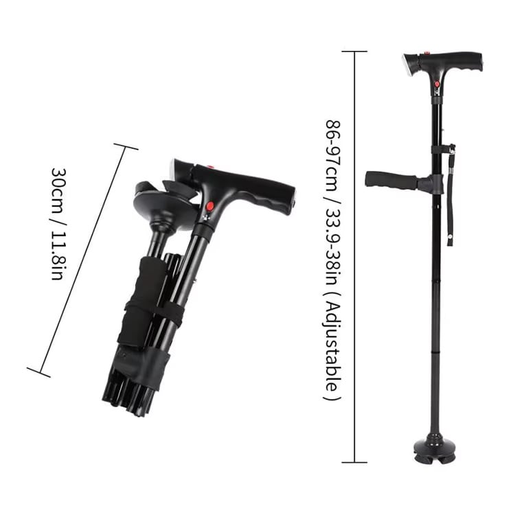 🔥Last Day Sale 50% OFF🔥Multifunctional Folding Elderly Cane🦯