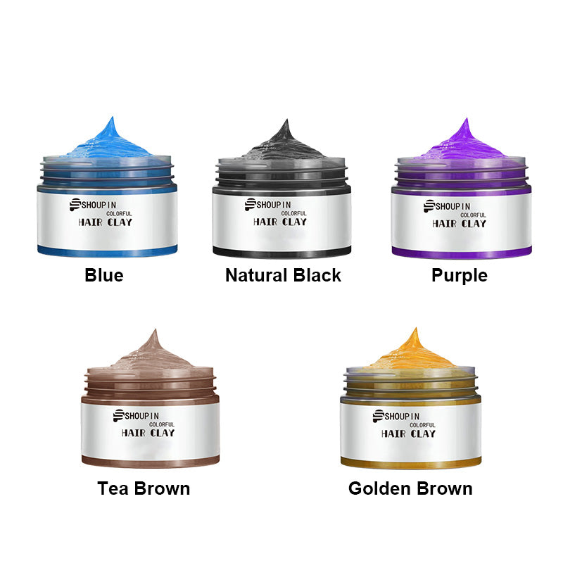 ✨2025 Colorful hair mask✨11 Colors - Instant Disposable Hair Dye Wax