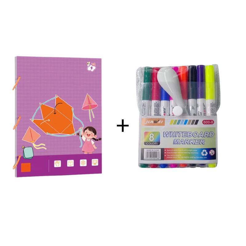 👶✨Pull String 3D Geometry Learning Book
