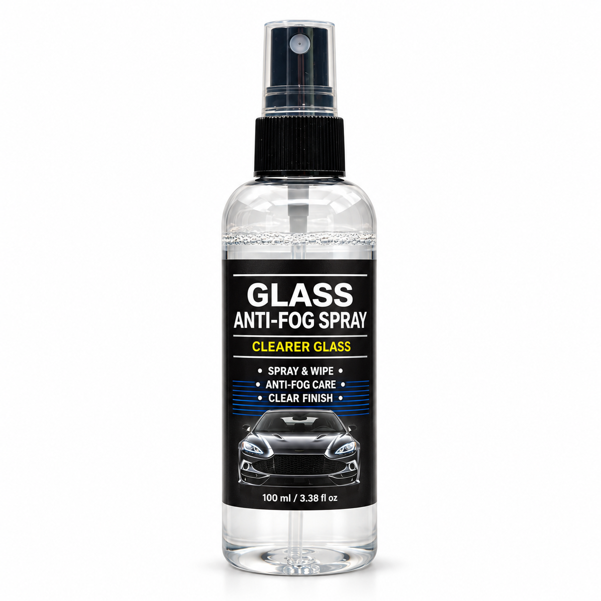 Glass Anti-Fog Spray for Car Windows & Windshields